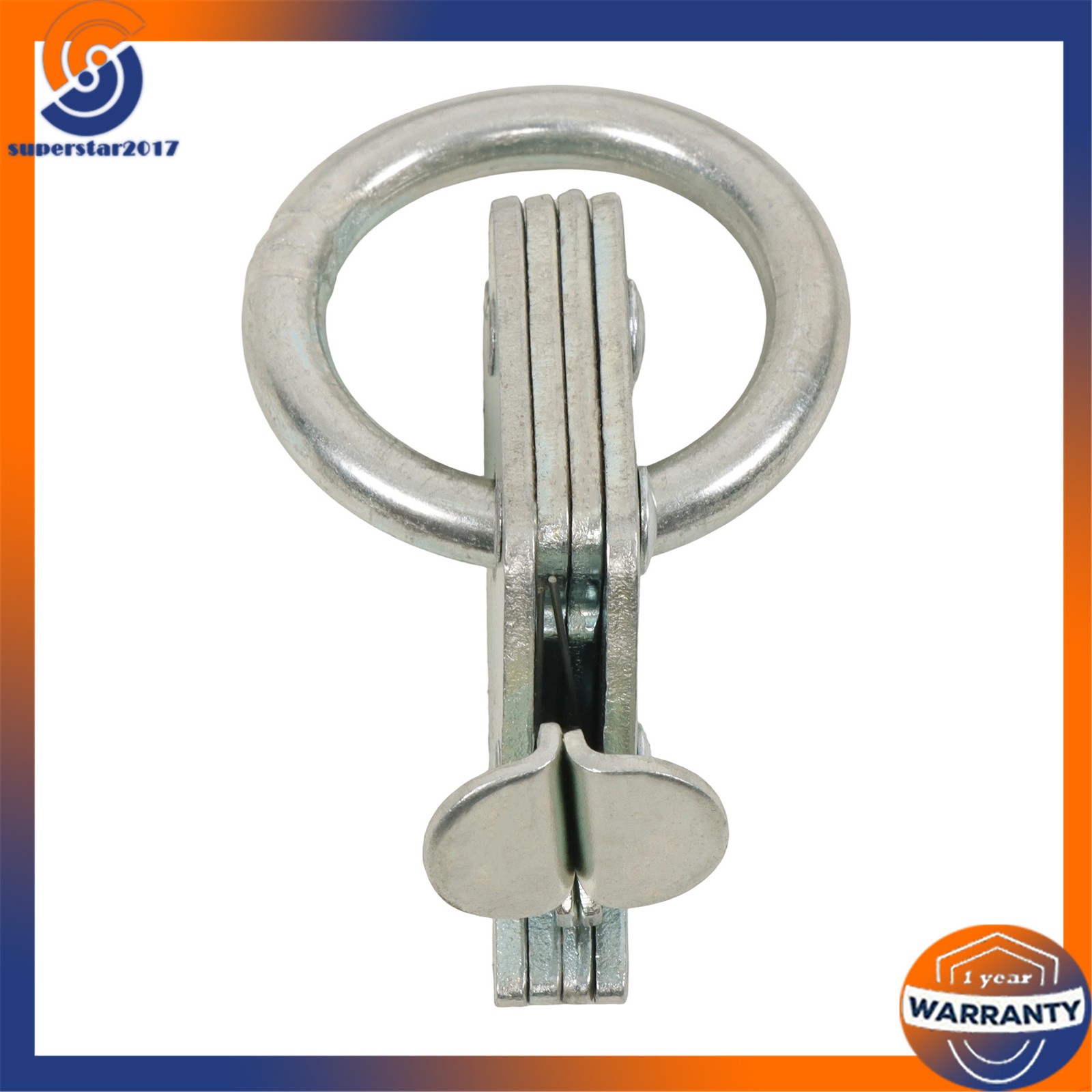 Silver 28 Pack 8 Foot E Track Rail Kit, Zinc Plated With Hardware For Trailers