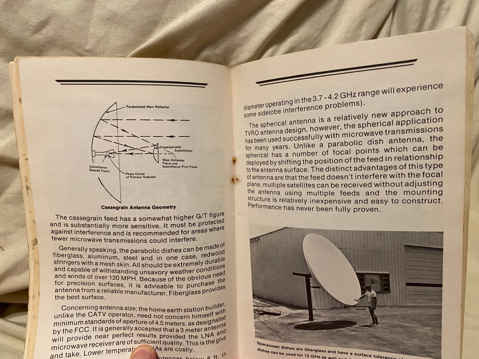 Earth Station Information Manual Tiger Tennas Spacecoast Research Paperback 1980
