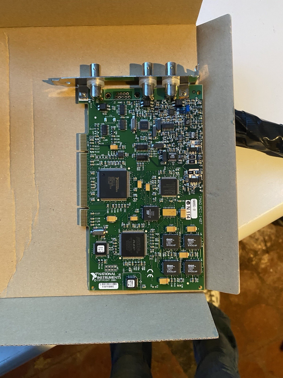 National Instruments PCI Video Capture Card & Sony XC-ST70 Camera Module