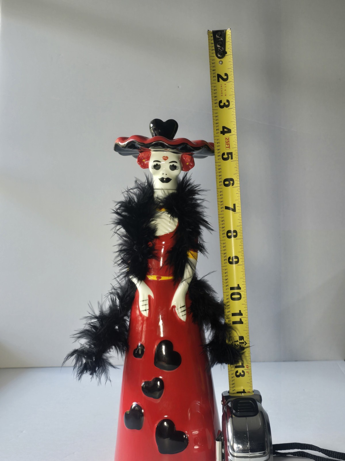Doña Celia Tequila Catrina Ceramic Bottle Día de Muertos Empty Rare