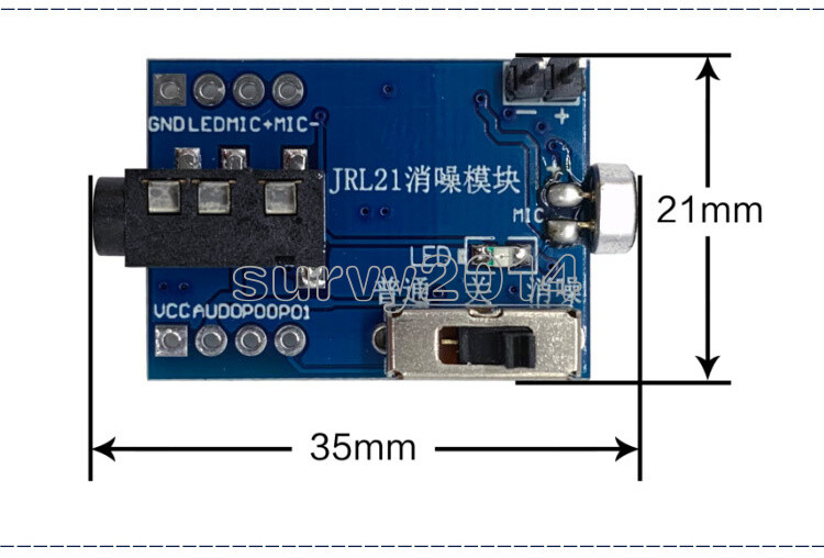 JRL21 HD Noise Reduction Microphone Module