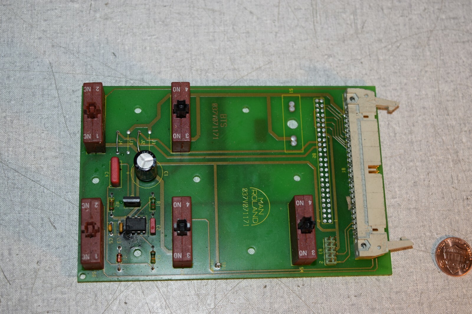 MAN Roland BTS 037V071171 Circuit Board A37V073570