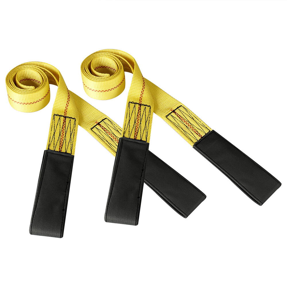2" x 6’ Performance Engineered Cargo and Load Lift Sling with Flat Loops 6600lb