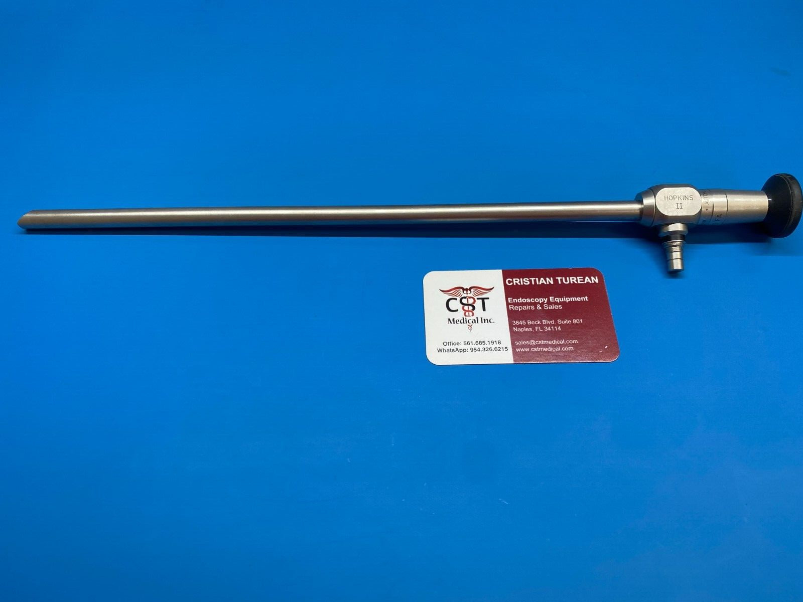 Karl Storz Hopkins II Autoclavable Laparoscope 10 mm x 45° 26003 FA Perfect IMG