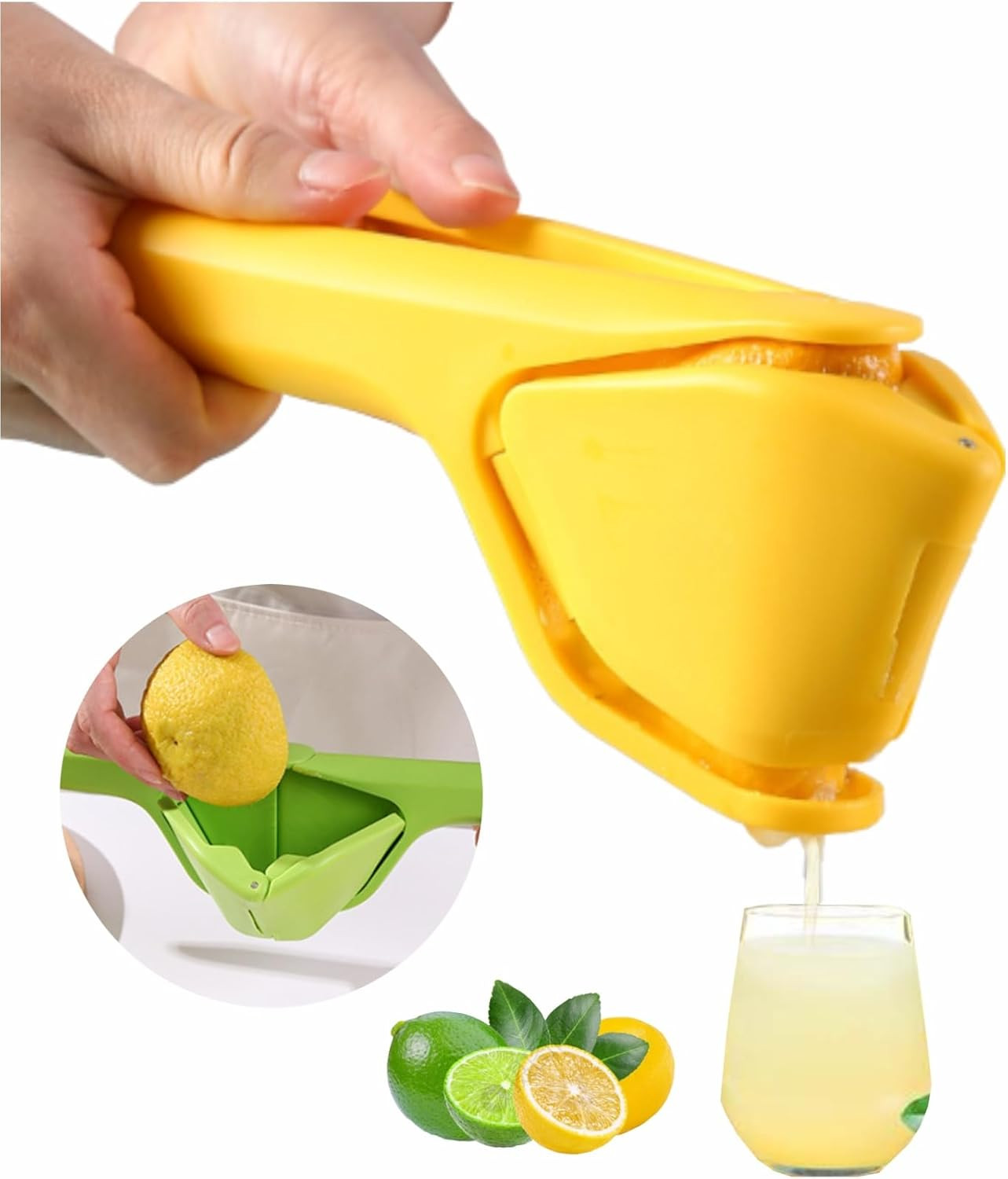 Lemon Squeezer, Effective at Squeezing Out Juice, Citrus Juicer | Easy-To-Use, V