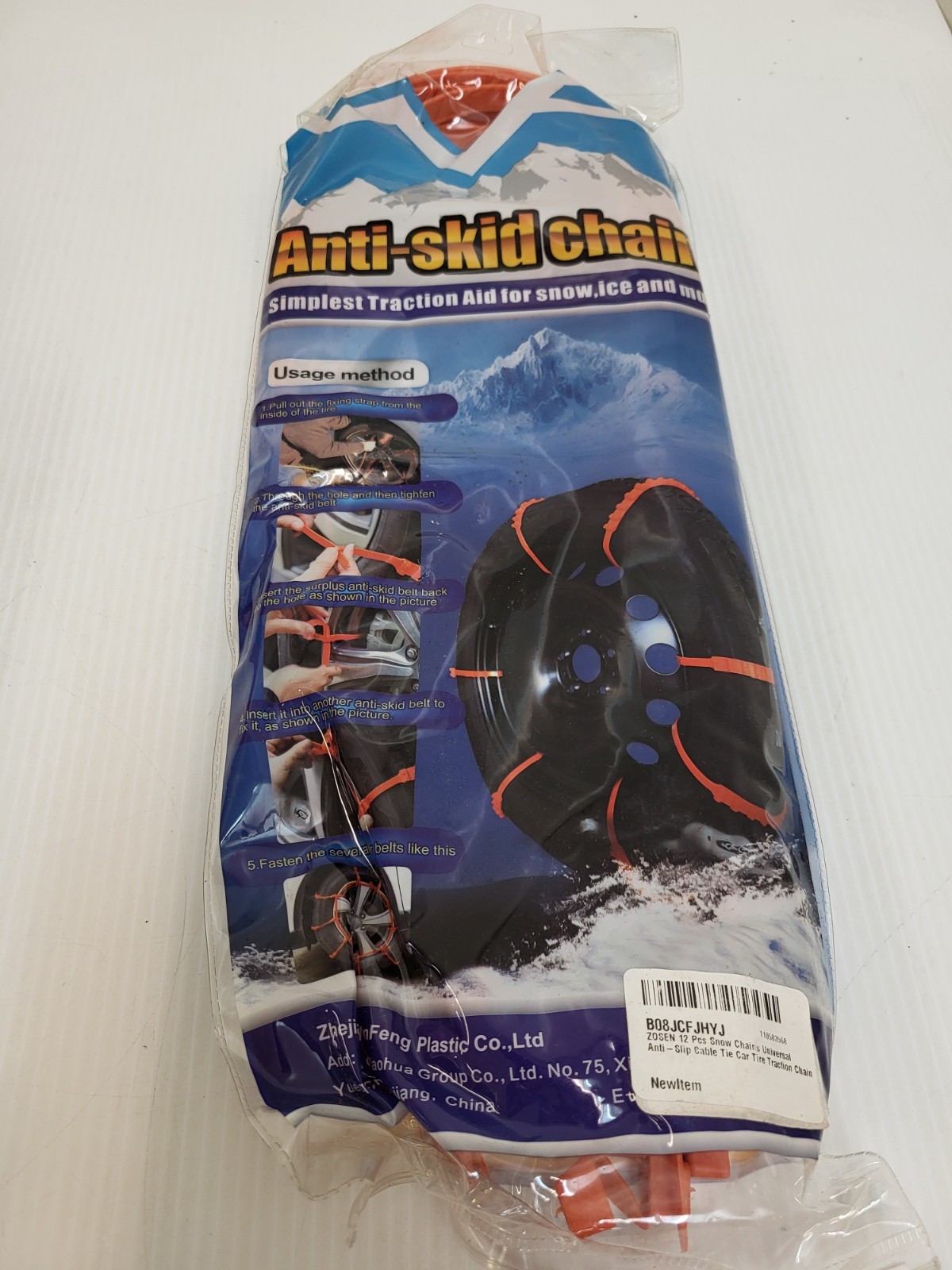 Zosen 12 Piece Anti Skid Snow Chain