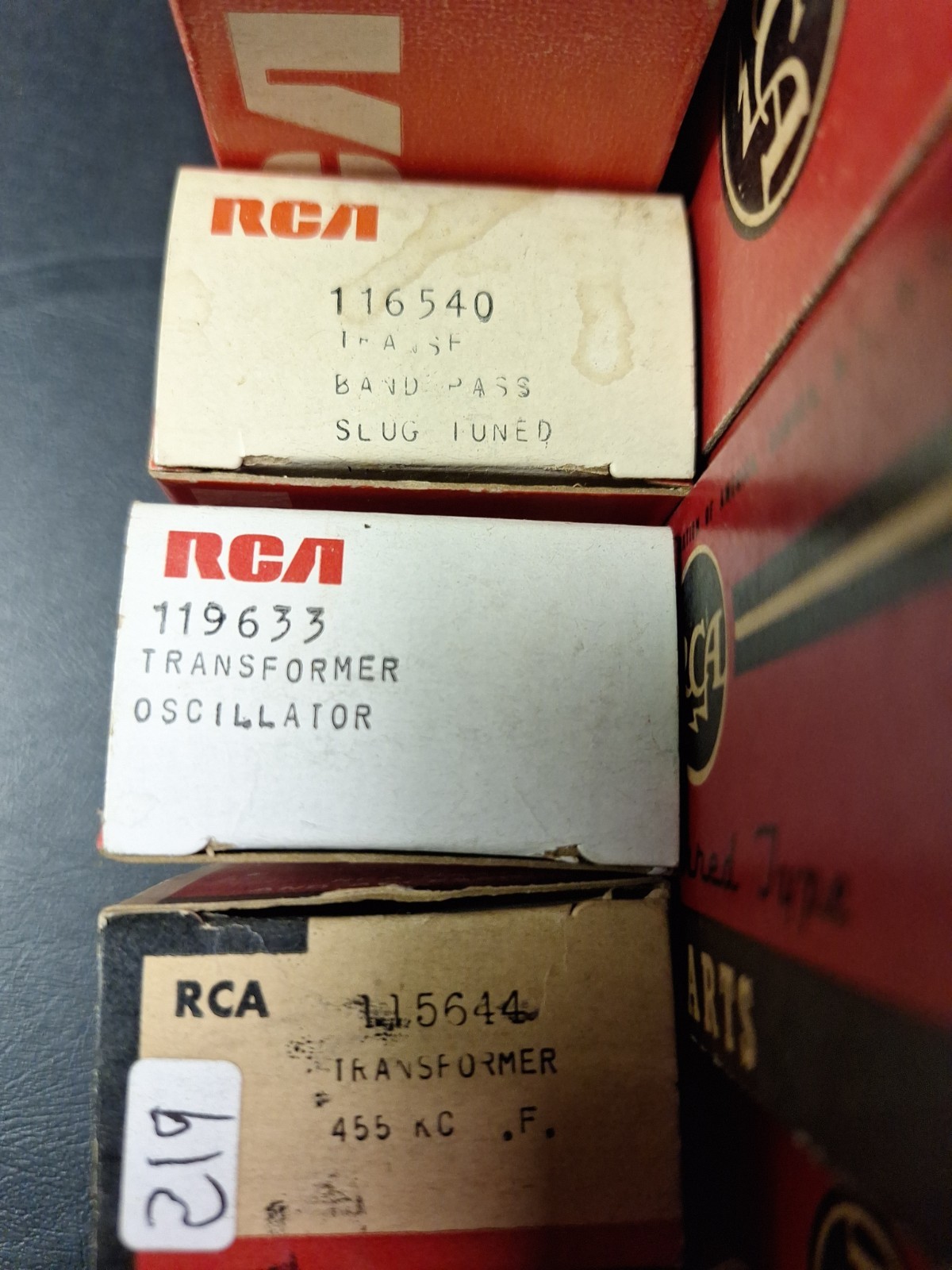 NOS RCA IF RF Transformer Lot