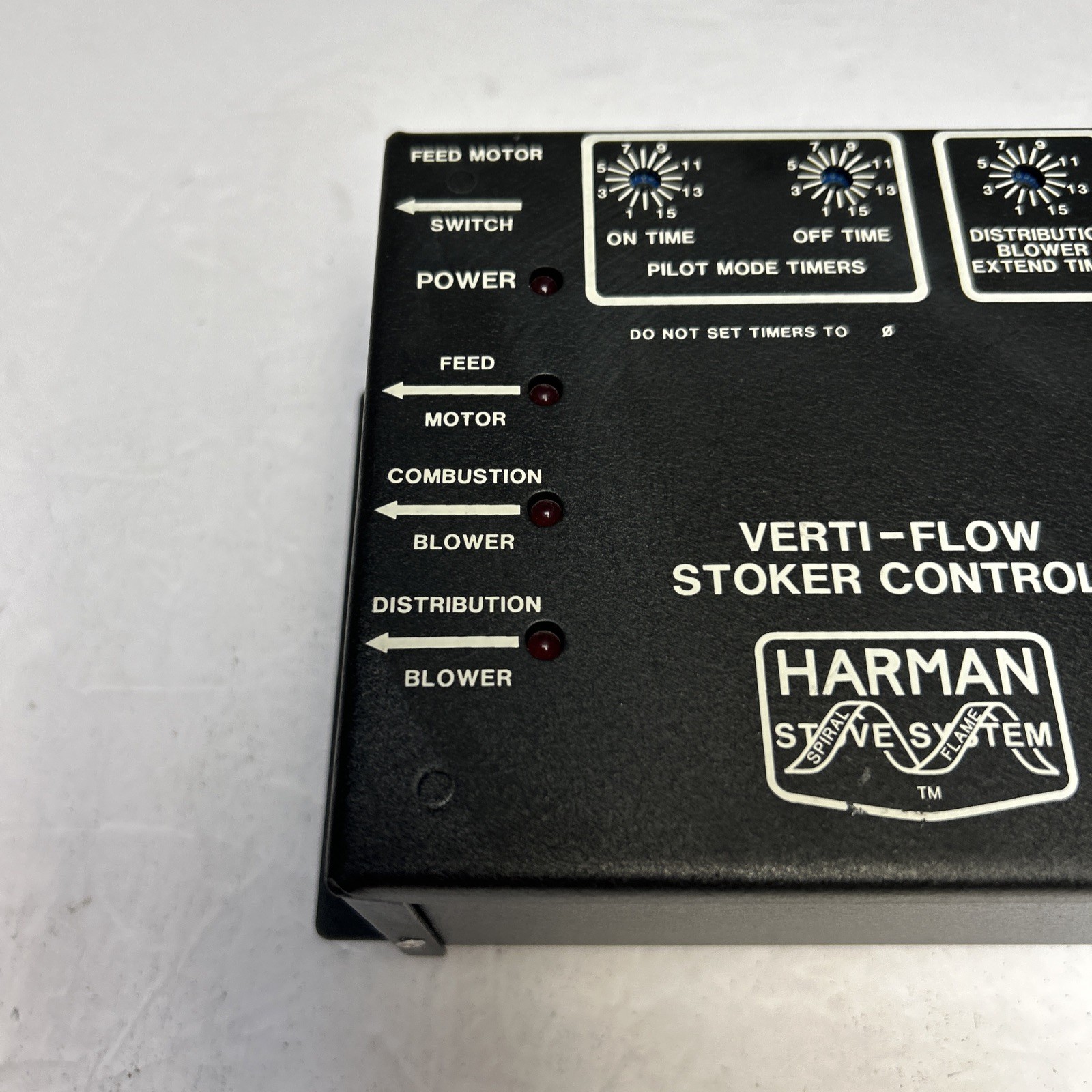 Verti-flow Stoker Harman Timer Control Box Harman Stove System