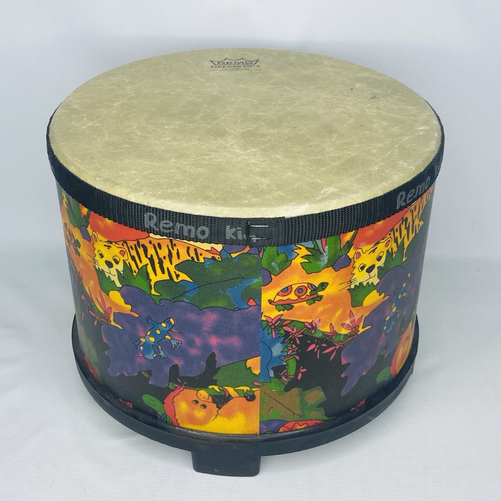 Remo Kids Percussion Rain Forest Floor Tom 10" Drum Remo NO STICKS INCLUDED