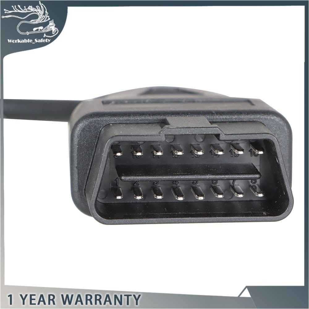 1 Pack For Dodge Ram 1500 2018-2020 Car Security Gate Bypass OBD2 Cable