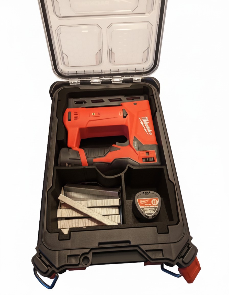 M12 Stapler Organizer For Milwaukee M12 Packout Compact Organizer Insert Tray