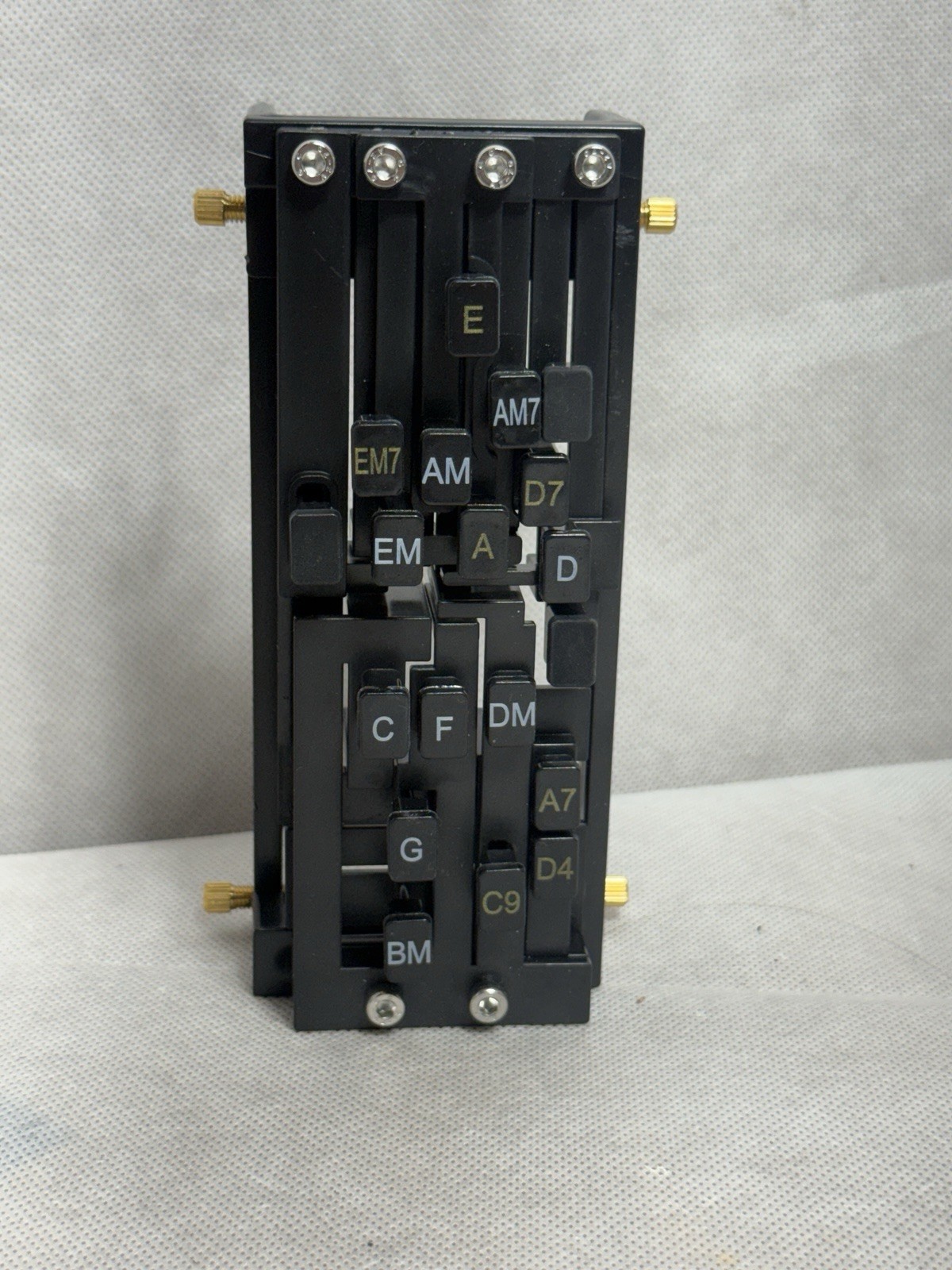 Lioaeust brand guitar chord presser, Trainer Black  Practice Chord Transitions