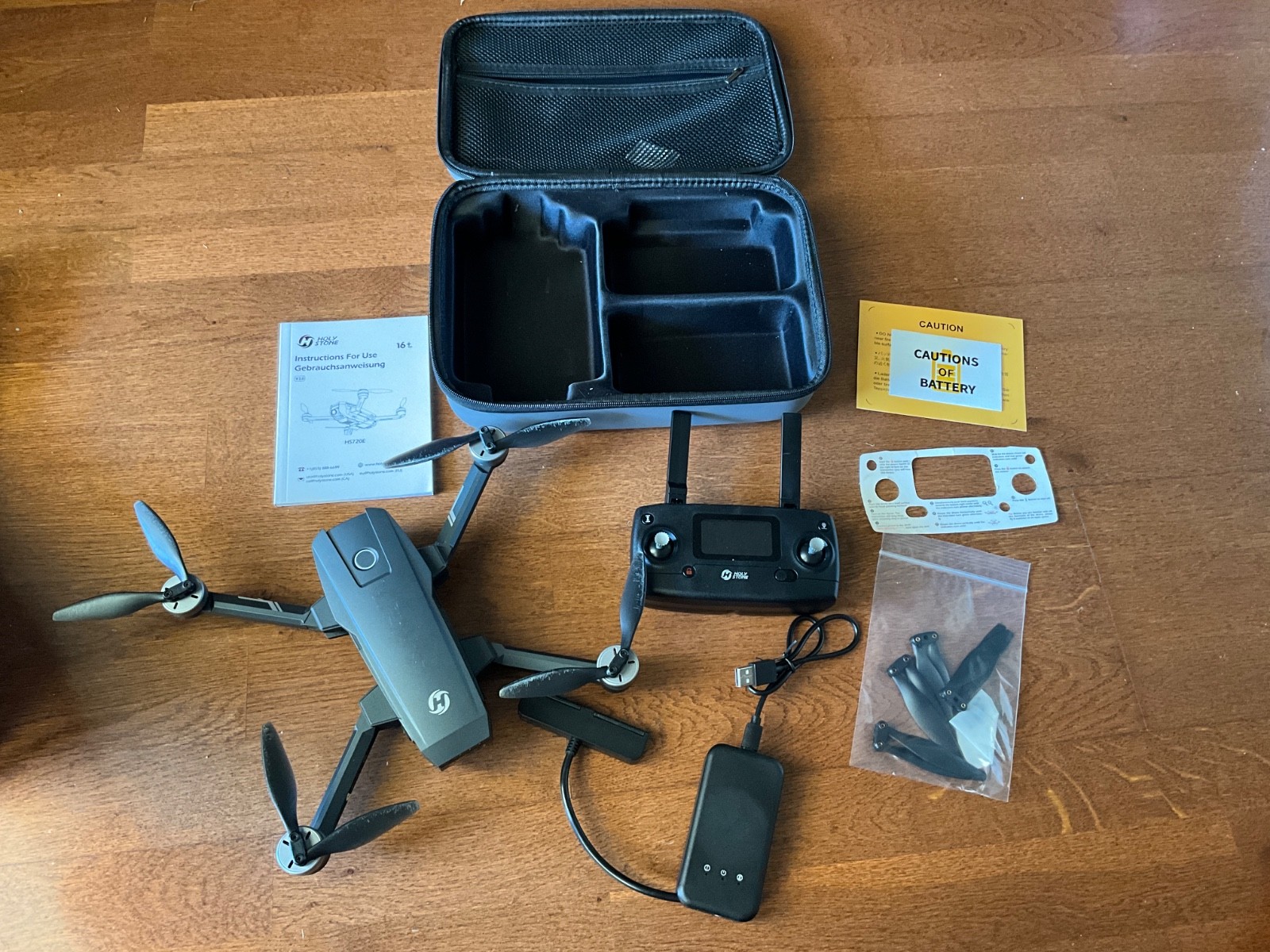 Holy Stone HS720E 4K Camera Professional Gray Drone production date 7/3/2023