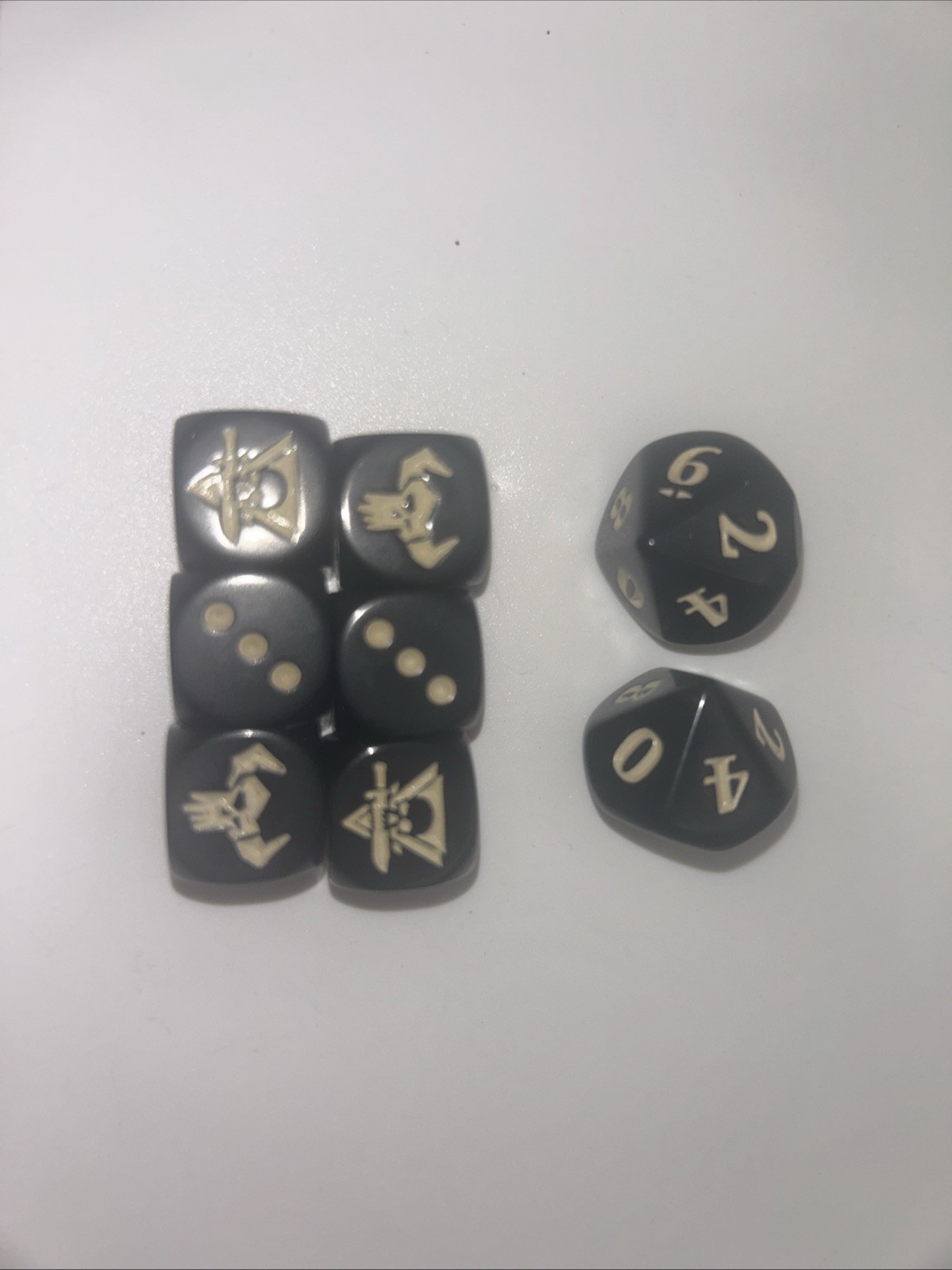 Kill Team ORKS Dice Set Warhammer 40K OOP D6 D10