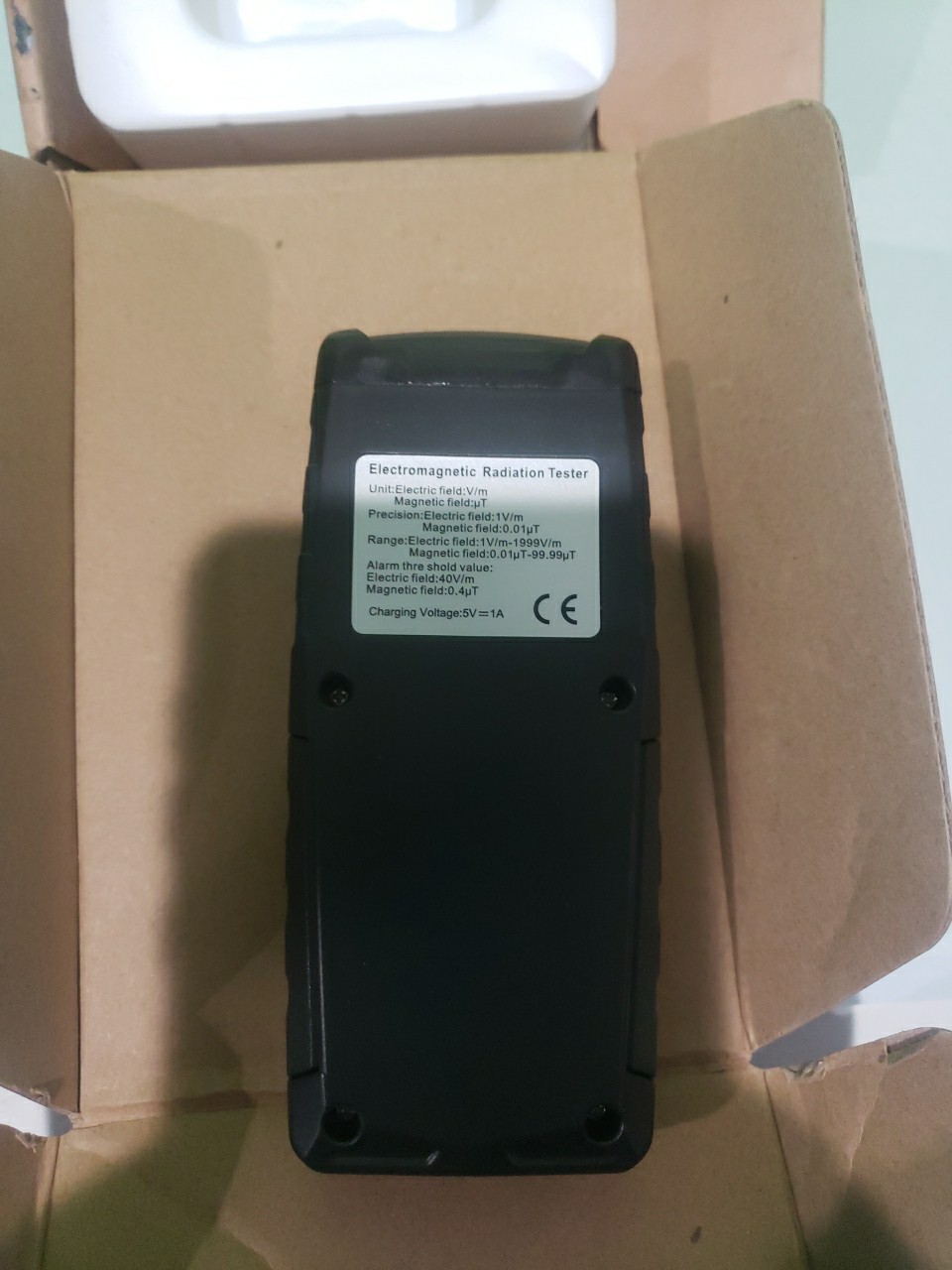 ERICKHILL RT-100 EMF Tester - Professional Electromagnetic Field Meter Open Box