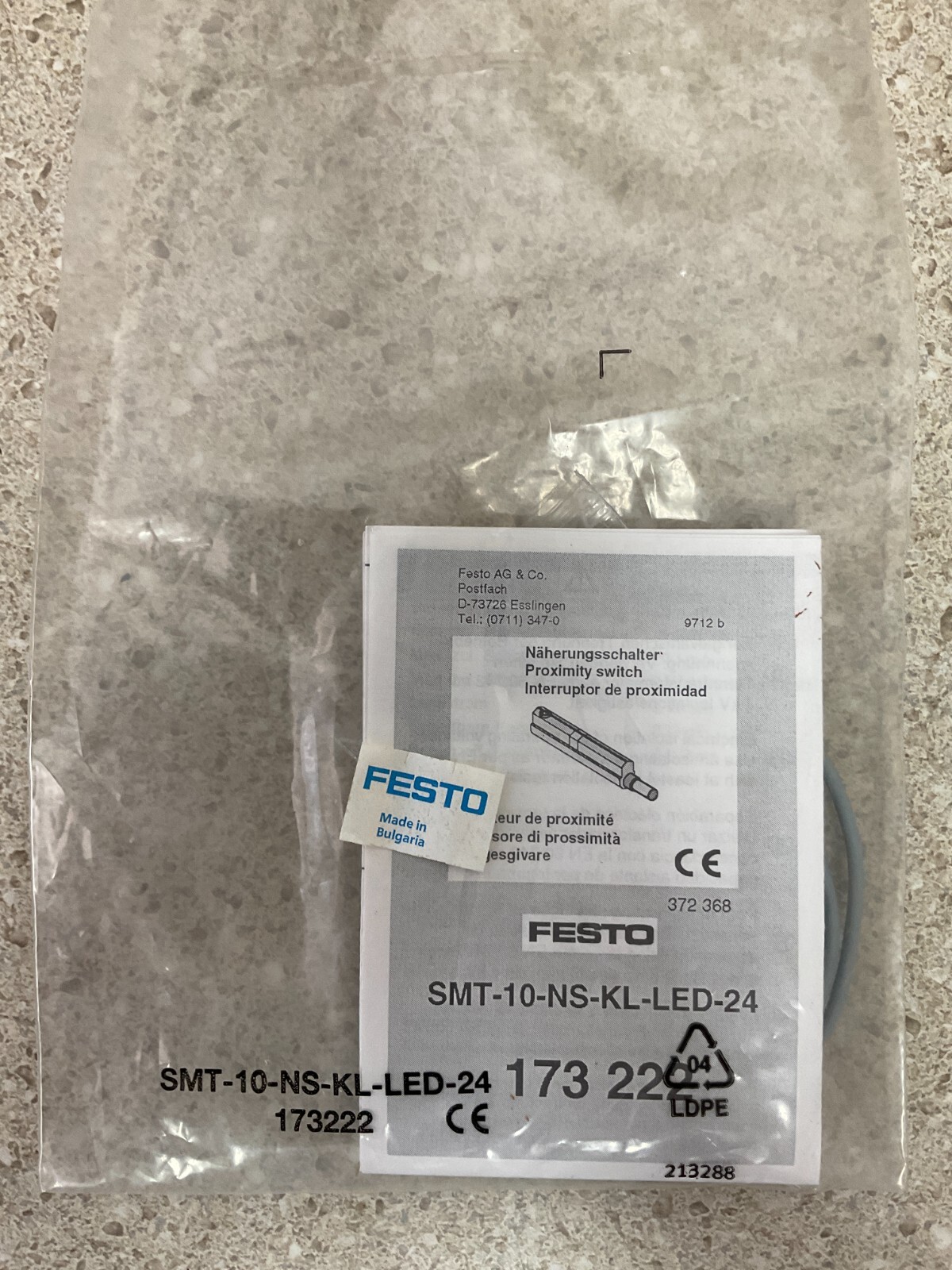 Festo SMT-10-NS-KL-LED-24 NEW