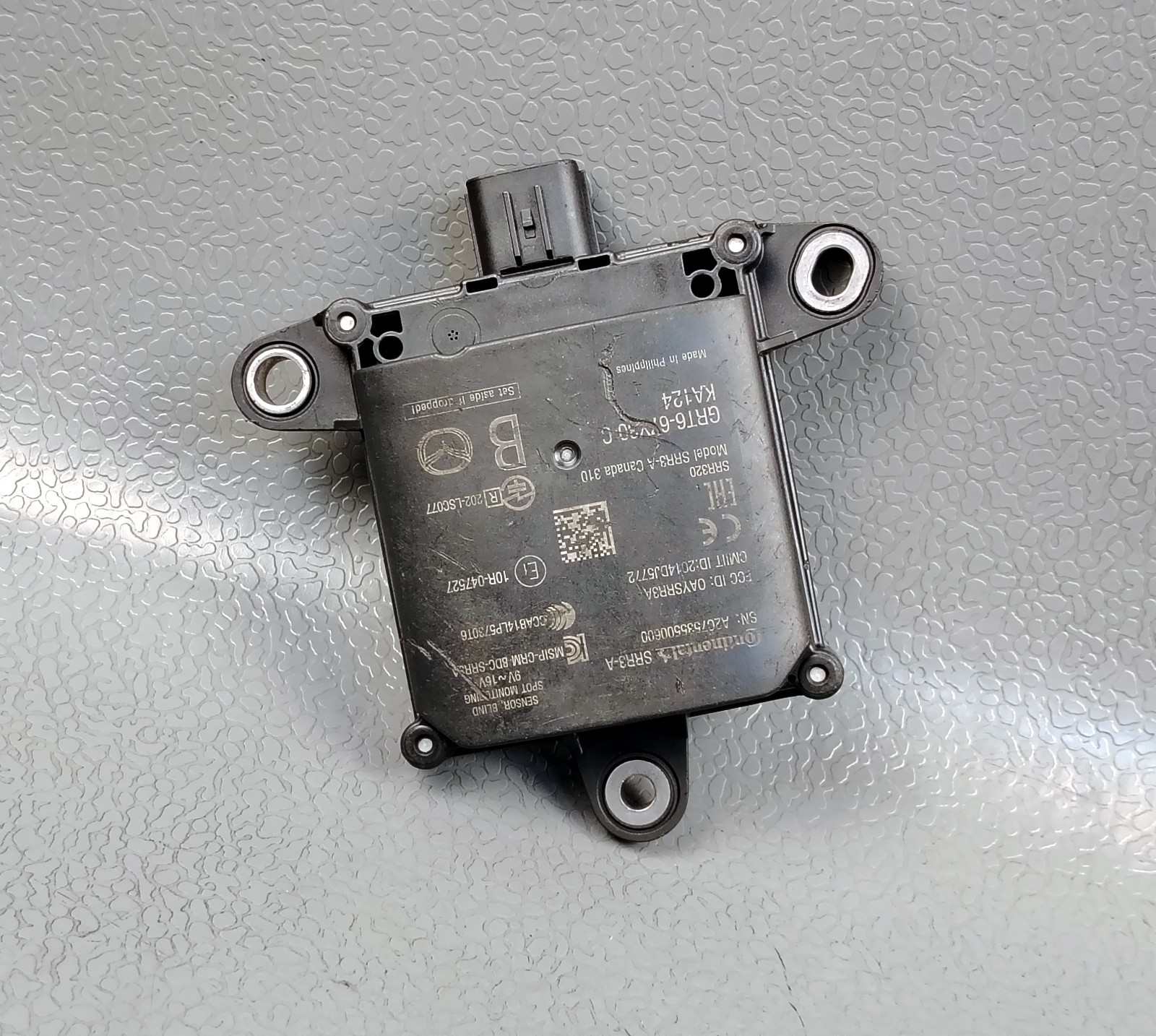 2018 MAZDA 6 MAZDA 3 Blind Spot Detection Warning RADAR Sensor GRT6-67Y30-C