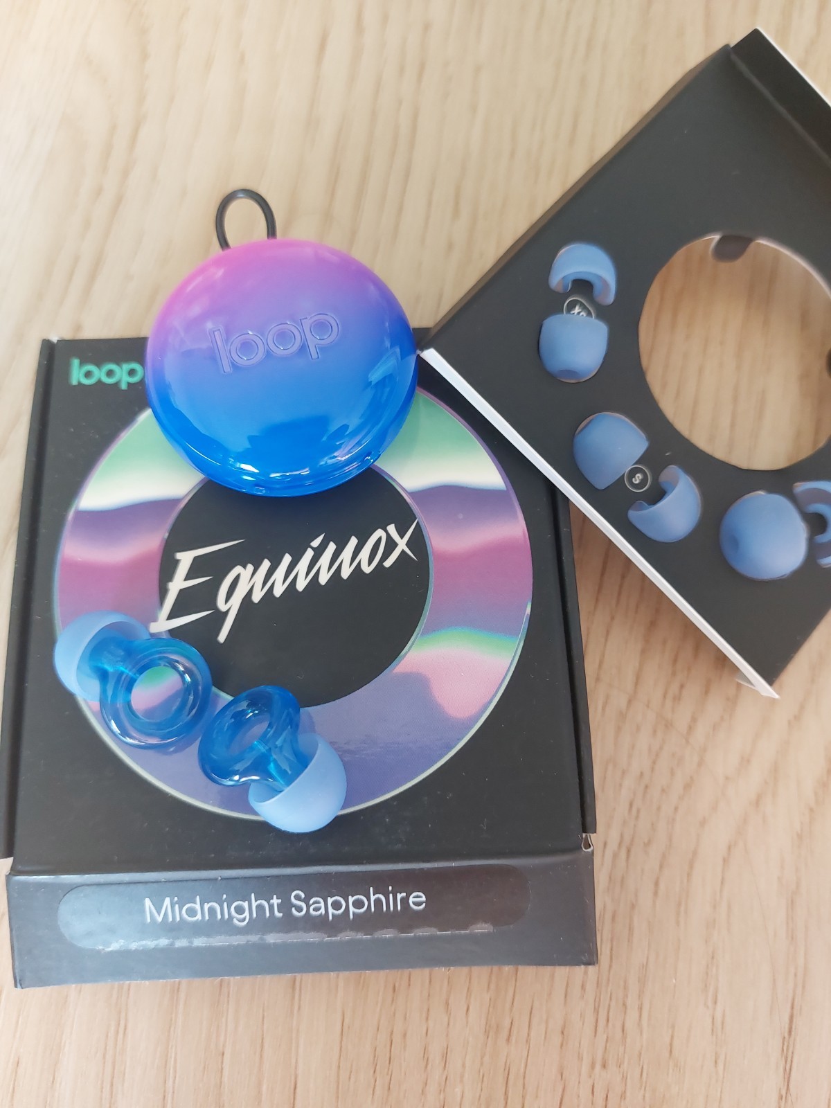 Loop Earplugs Engage Equinox limited edition Midnight Sapphire noise blue purple