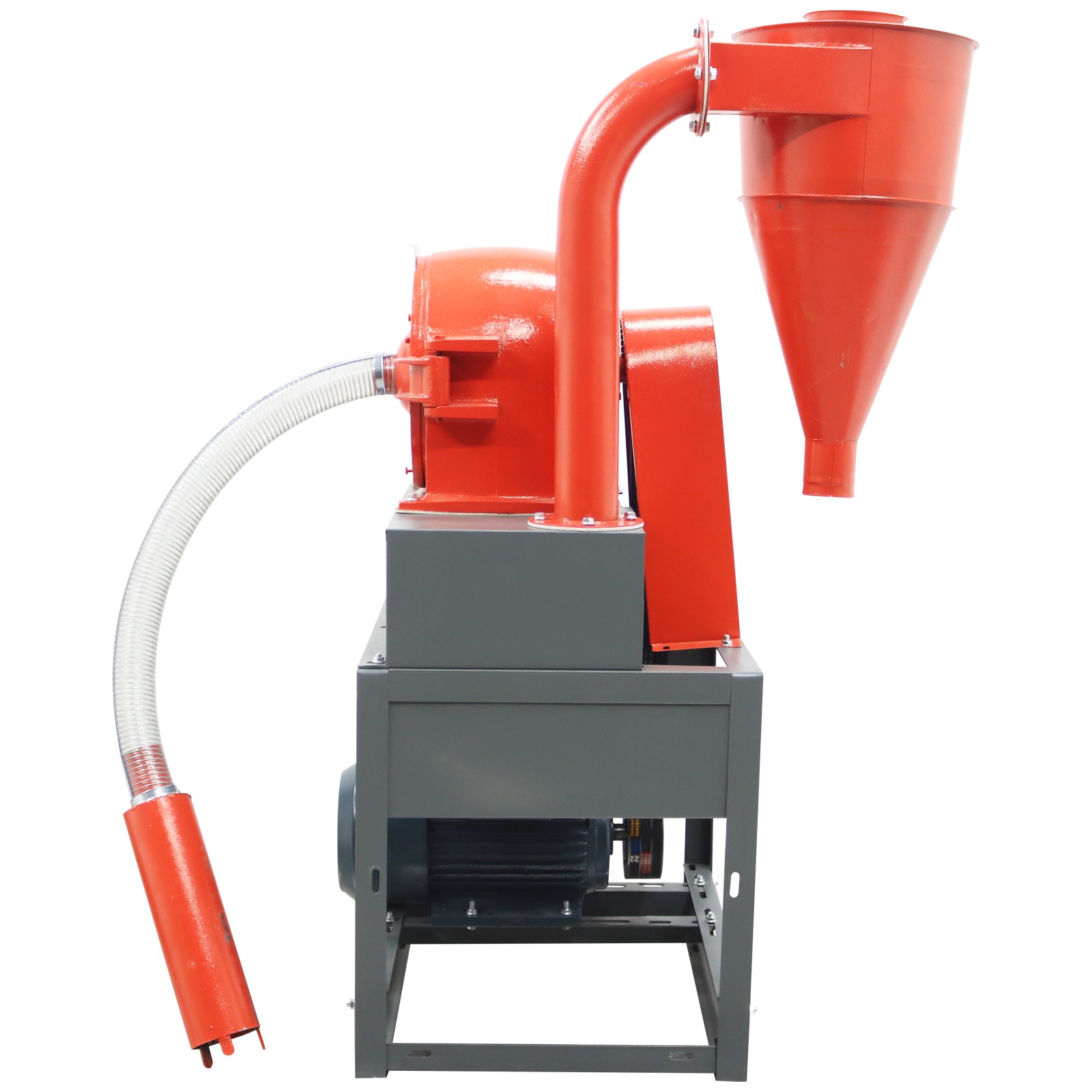 220V 1Phase Crushing Machine Self-suction Feed Grinder with 120&140 Mesh Screens