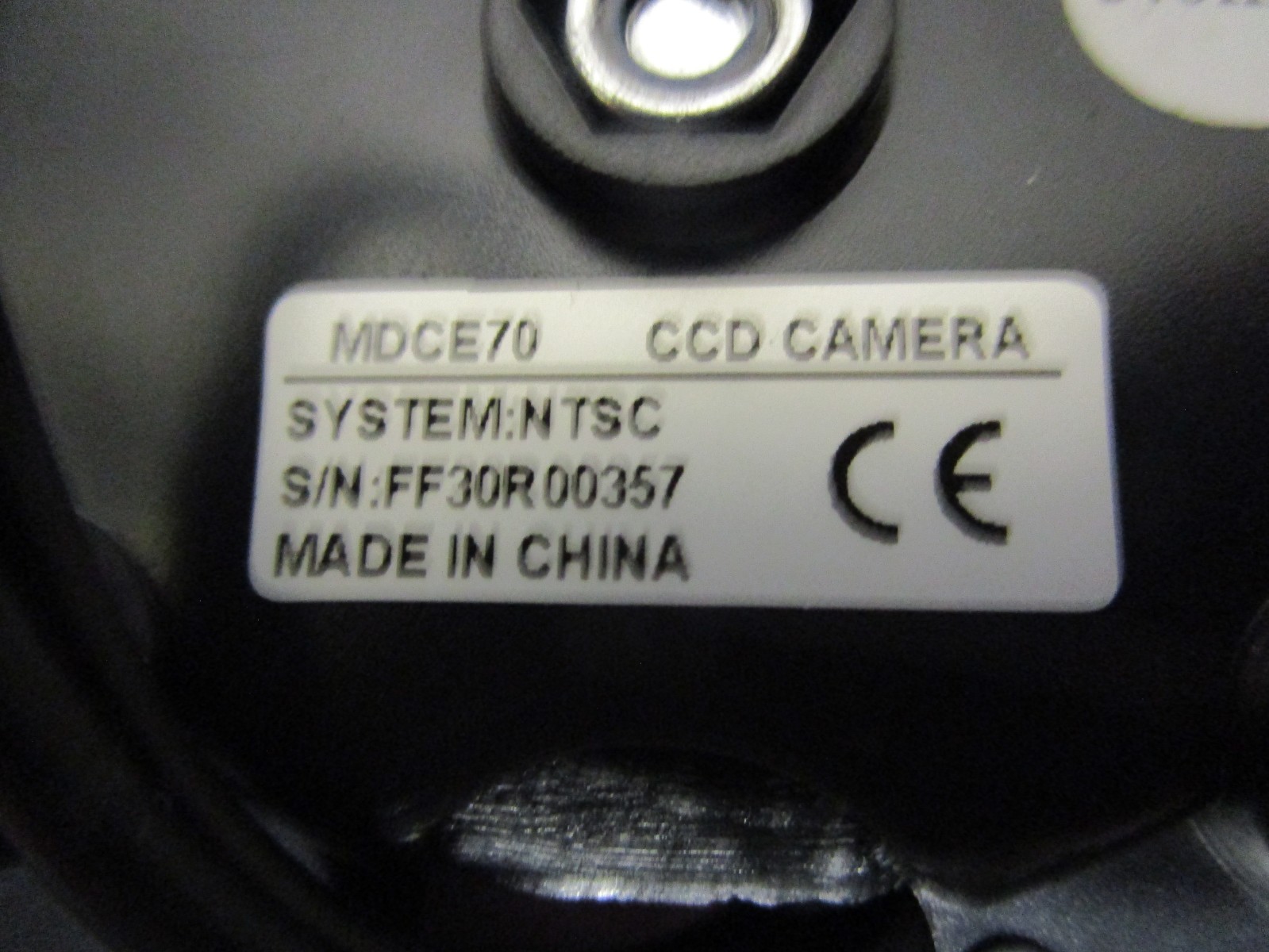 Rainbow MDCE70 Color Mini Dome Camera 1/3" Color CCD
