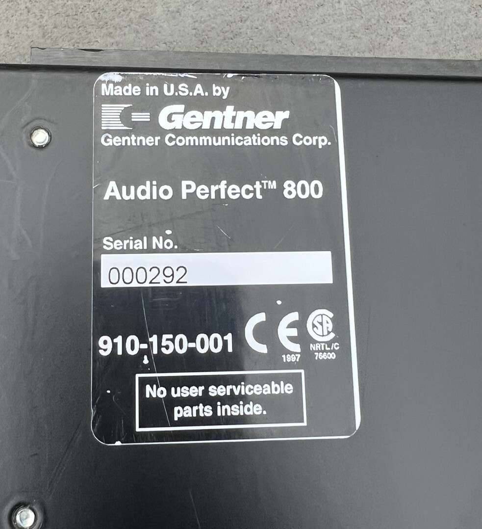 Gentner AP800 Audio Conferencing System, Microphone Mixer