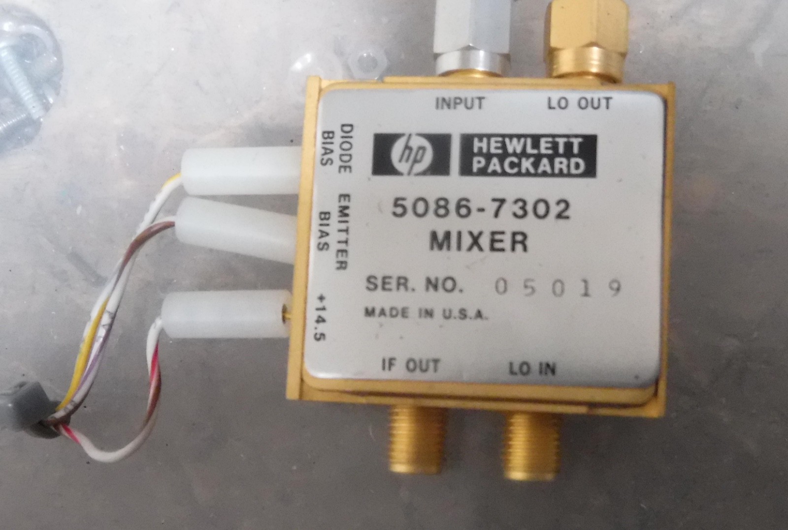 HP 5086-7302  MIXER WITH PAD FREE SHIPPING