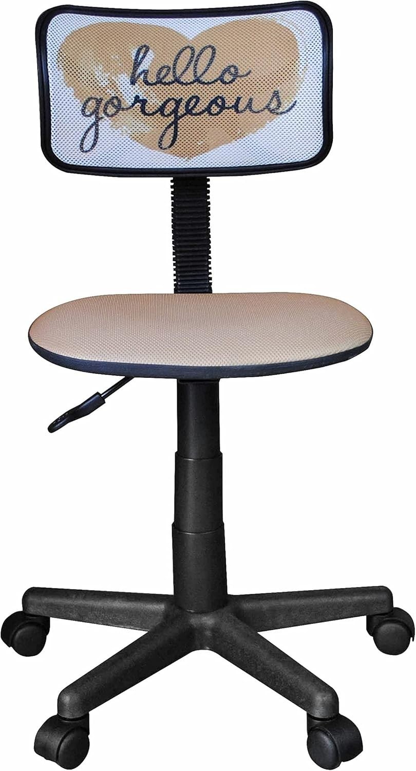 Hello Gorgeous Adjustable Swivel Mesh Chair - Comfort for Work & Relaxation