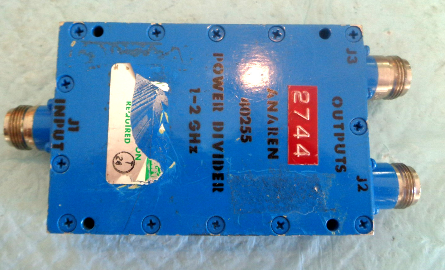 Anaren 40255 power divider 1-2 GHz