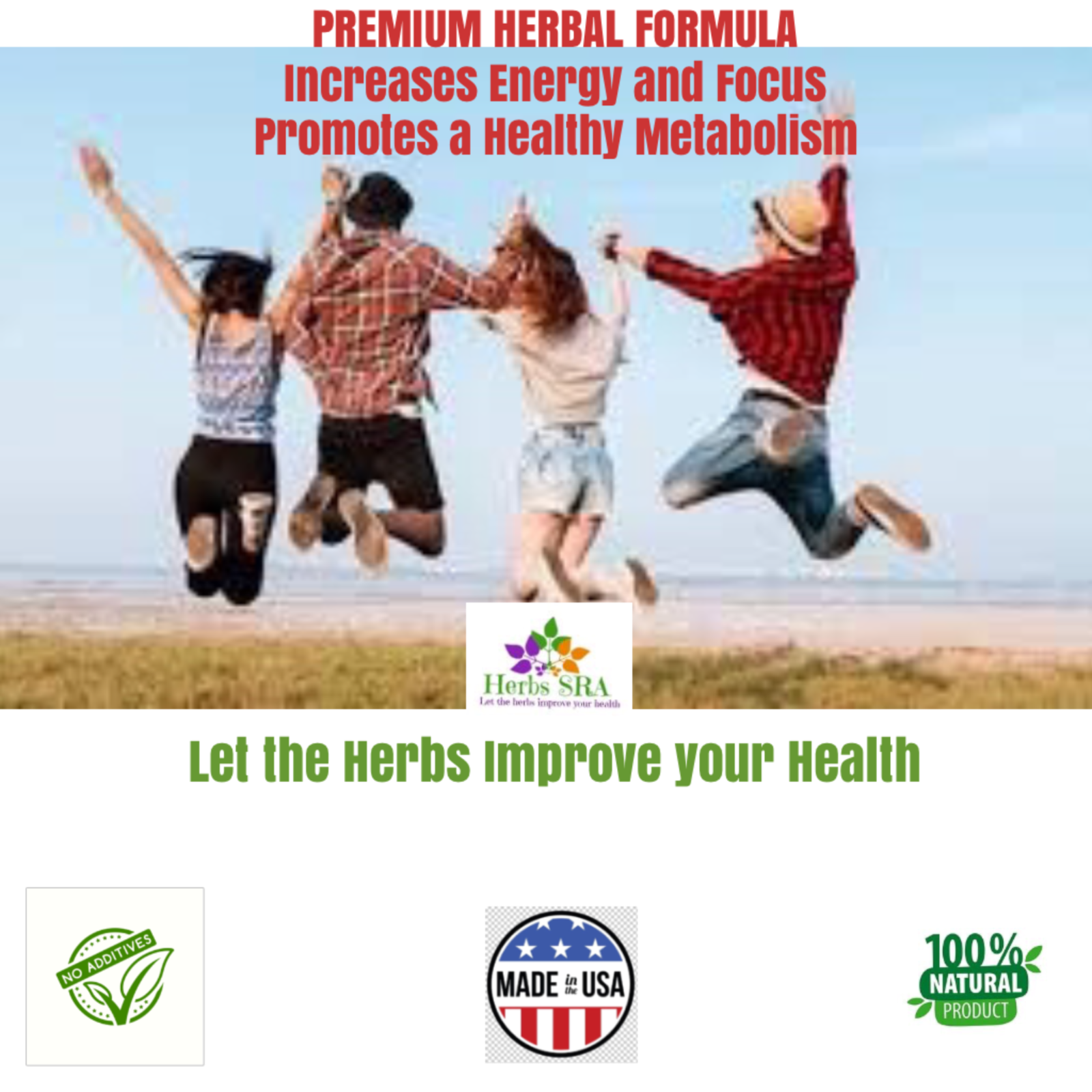 INCREASE ENERGY, 120 capsules, Support Keto Diet, Herbal Energy Booster.