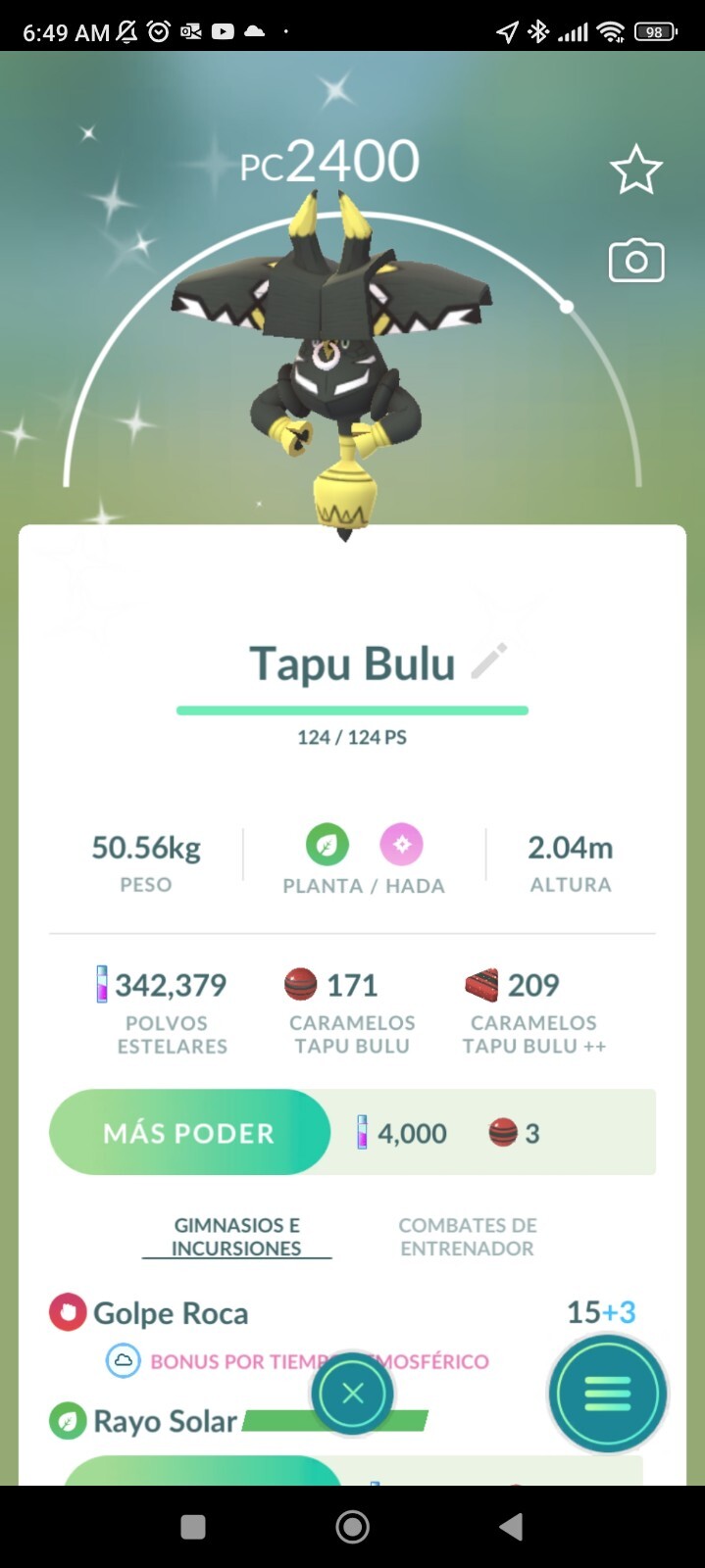 Tapu Bulu shiny 30 Or Registered Trade days trade read description