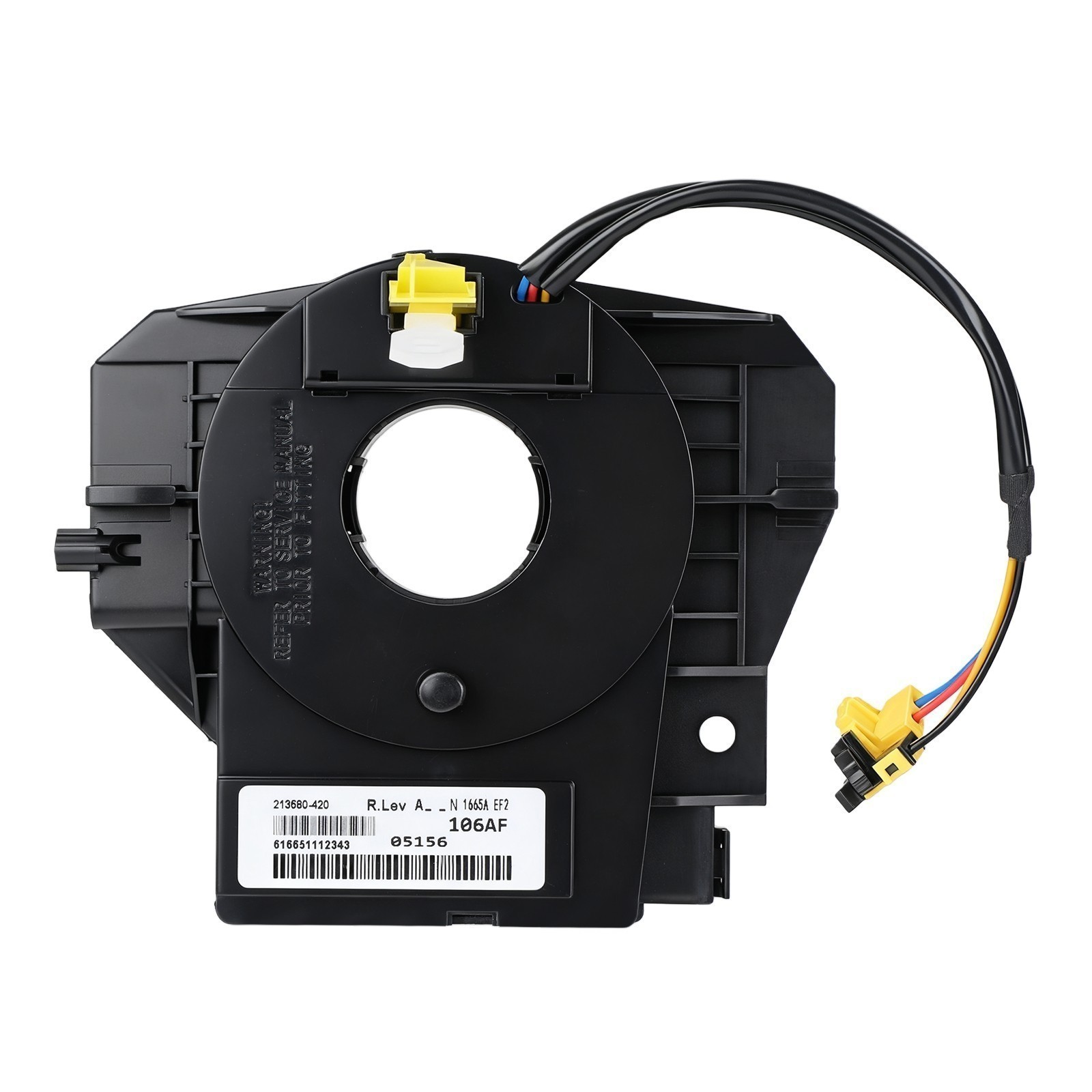 Steering Wheel Clock Spring with Angle Sensor For Jeep Wrangler JK 2007-2018
