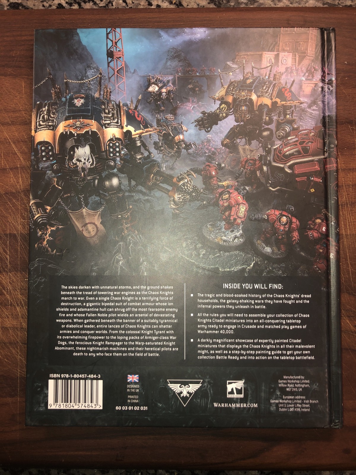 Warhammer 40k 10th Edition Codex: Chaos Knights