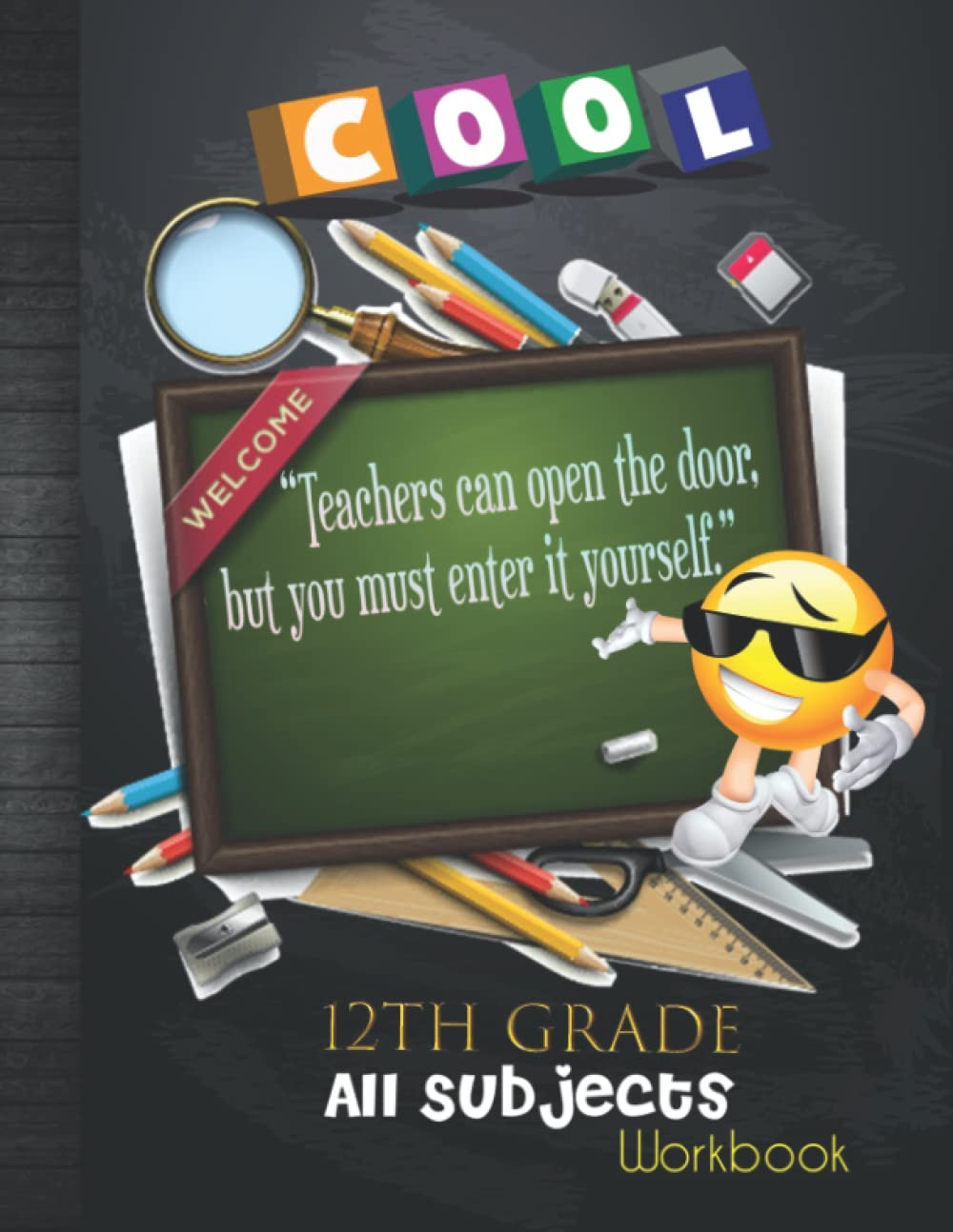 12Th Grade All Subjects Workbook: 12Th Grade All in One Homeschool Curriculum: M