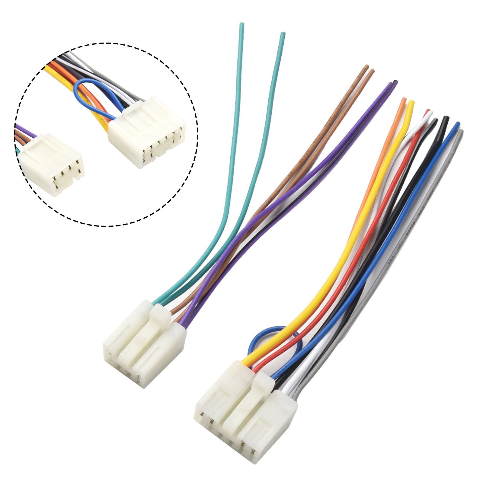 Professional Car Wire Harness Cable Adapter for Toyota Aftermarket Radio