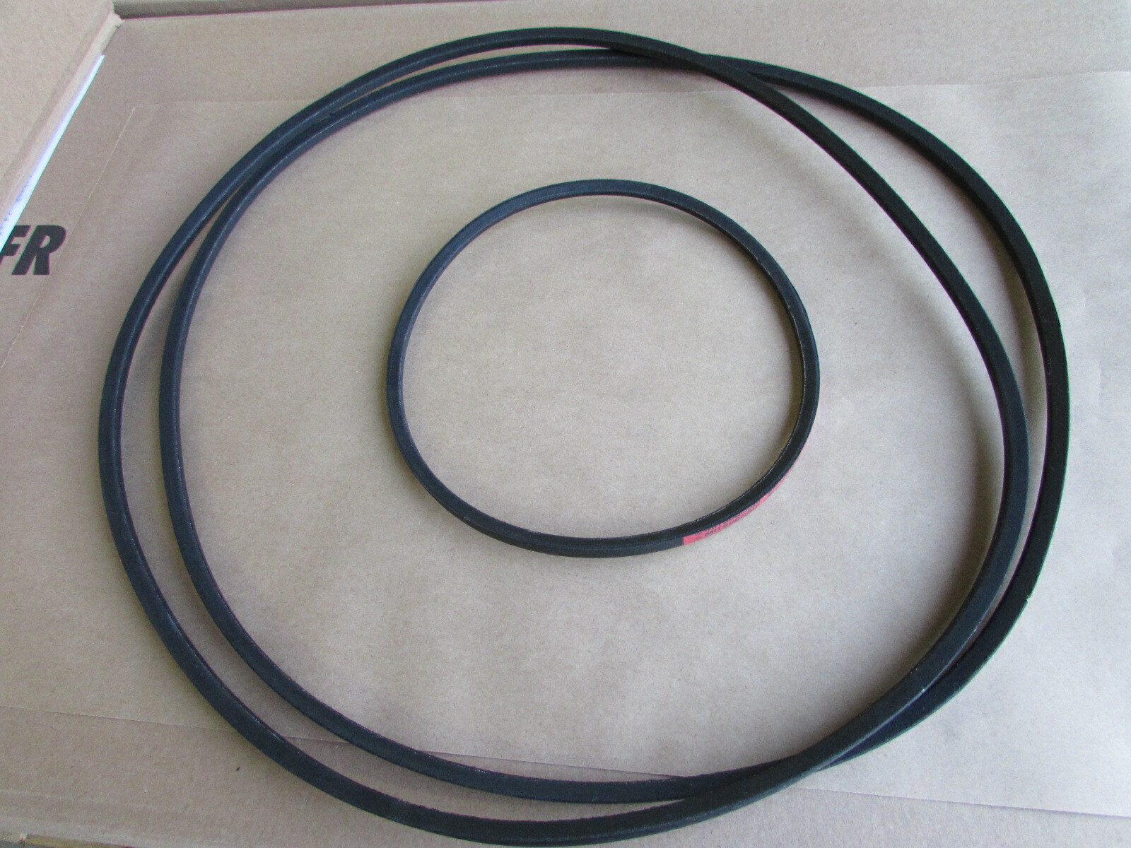 RAYCO SUPER JR 1625 1631 1635 STUMP GRINDER PUMP & ENGINE BELTS 716119 716012
