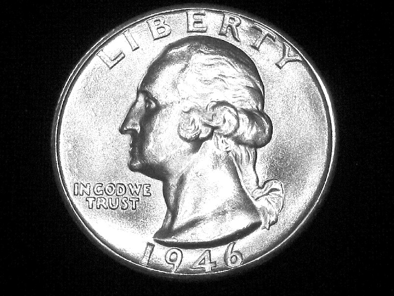 1946-D Washington Quarter --- Choice Uncirculated