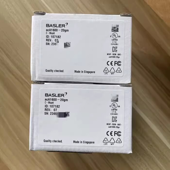 1pcs Basler acA1600-20gm Industrial Camera 200W pixel