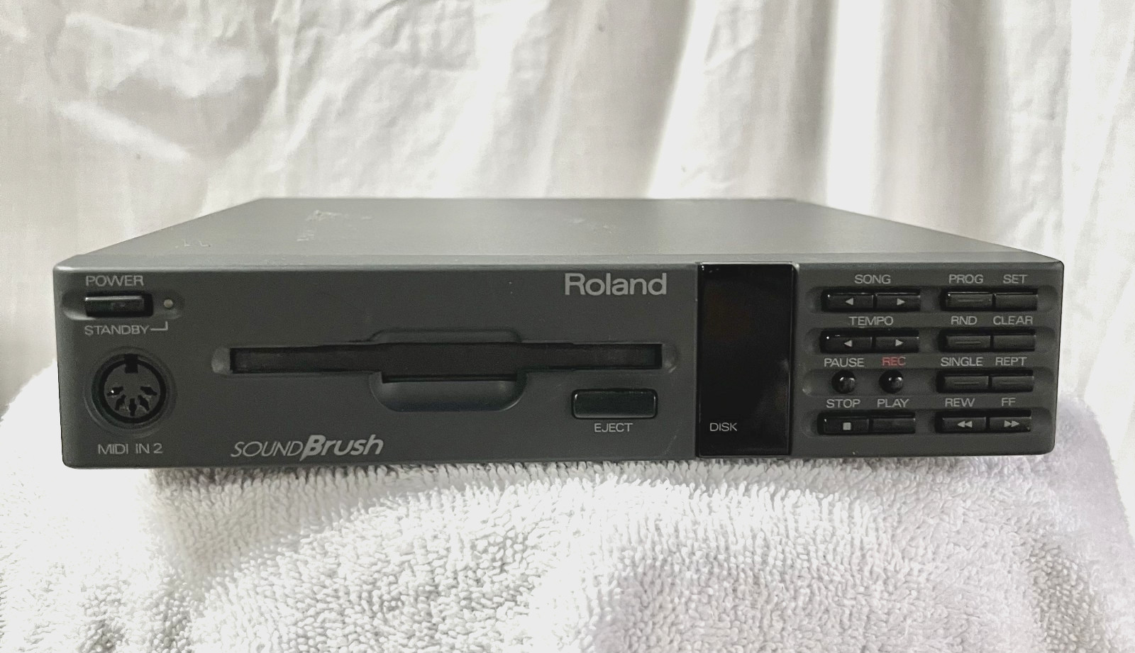 Roland SB-55 Sound Brush MIDI File Player  - Working -