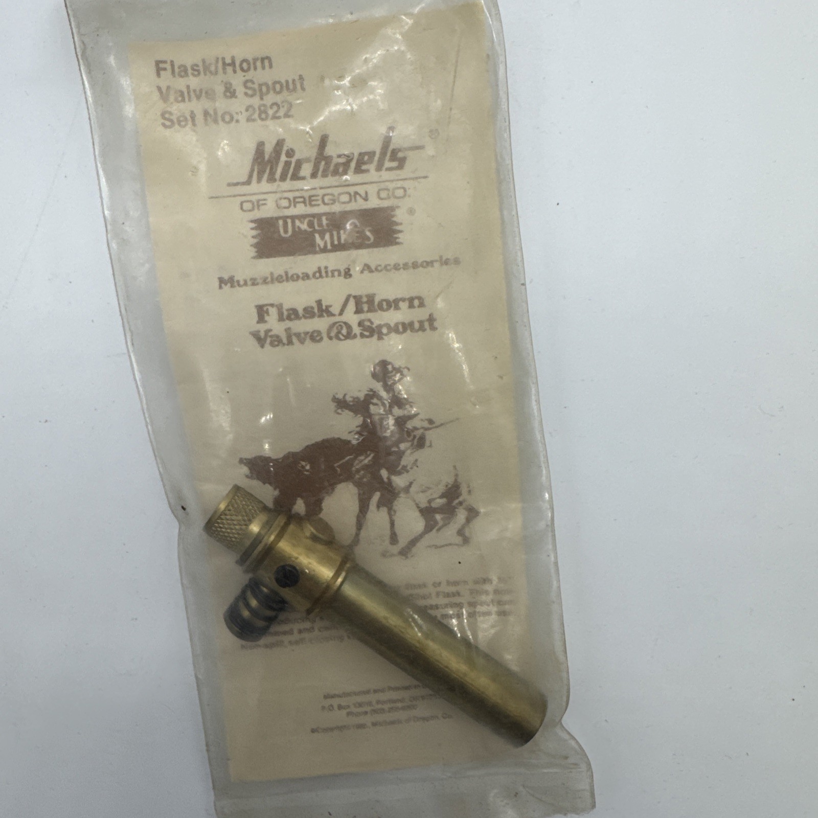 Uncle Mikes 2822 Flask /Horn Valve And Spout