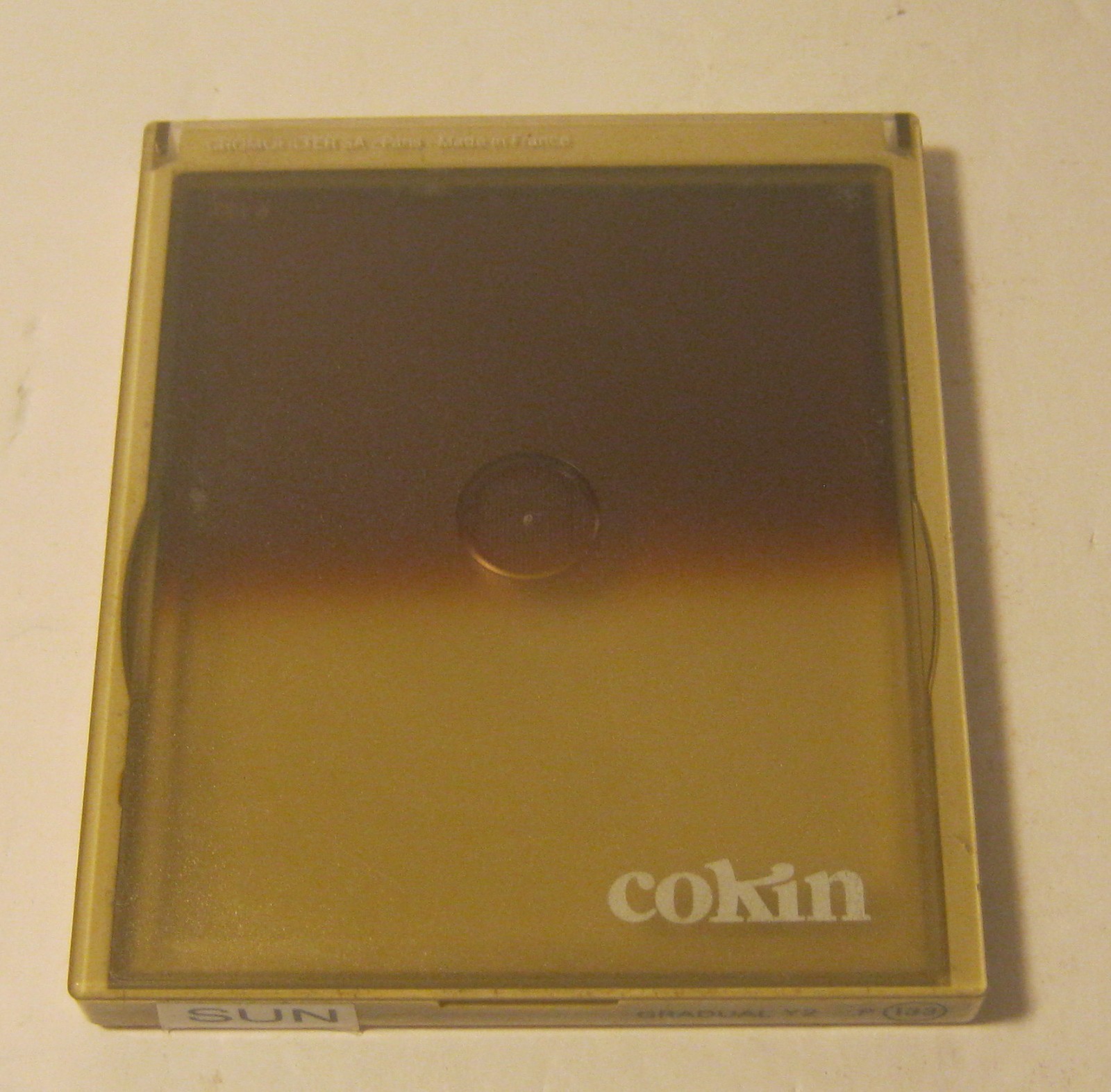COKIN P 133 Gradual Y2 SUN Filter in Plastic Case!! MINT Condition!!