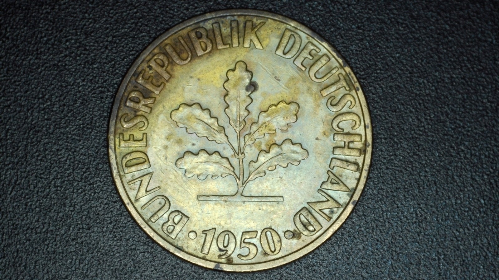 Germany 1950 10 Pfennig Federal Republic of Germany (Bundesrepublik Deutschland)
