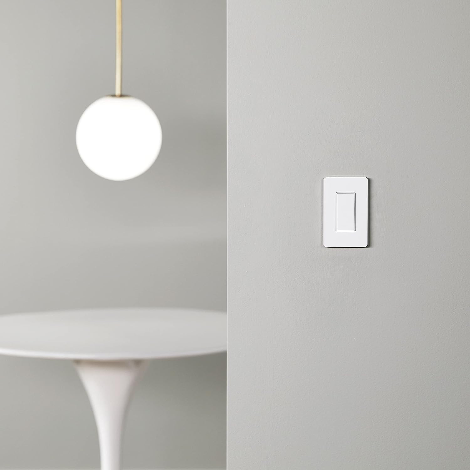Smart Light Switch, Single Pole, Works with Alexa Only, Voice Control, Schedule,
