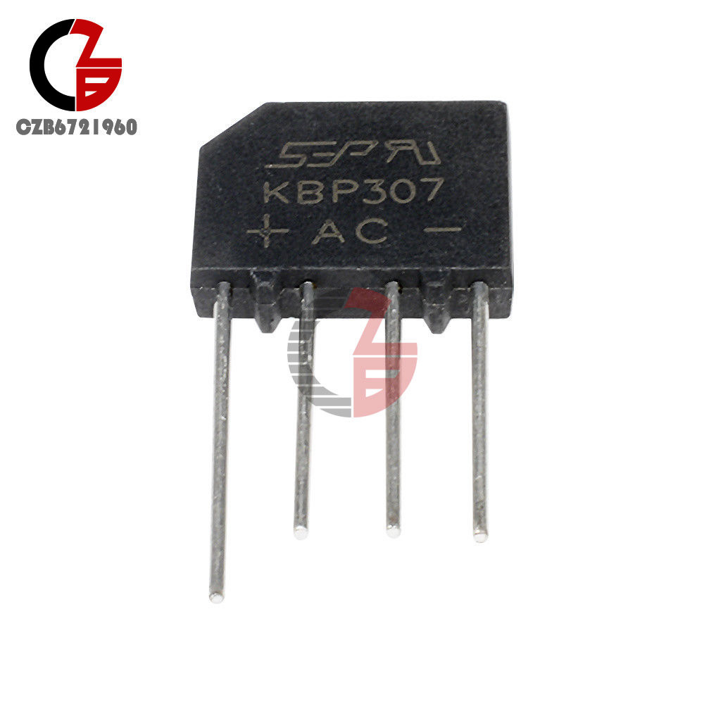 20PCS 3A/700V KBP307 Rectifier Flat bridge Bridge Rectifier
