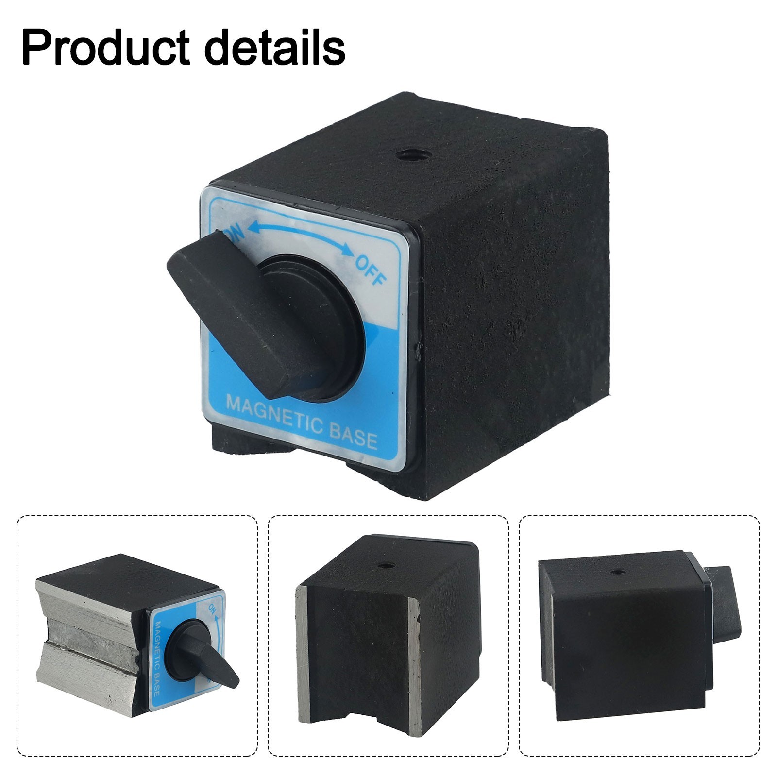Magnetic Base 8T Magnetic Base Compact And Precise Convenient OnOff Switch