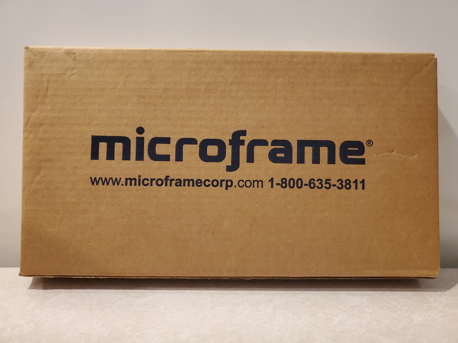MICROFRAME D6340 4-Digit Jumbo 8" x 15.75" Countdown Timer Display~ PLEASE READ