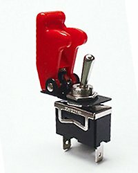 Safety Toggle Switch Spst 20 Amp"Red"