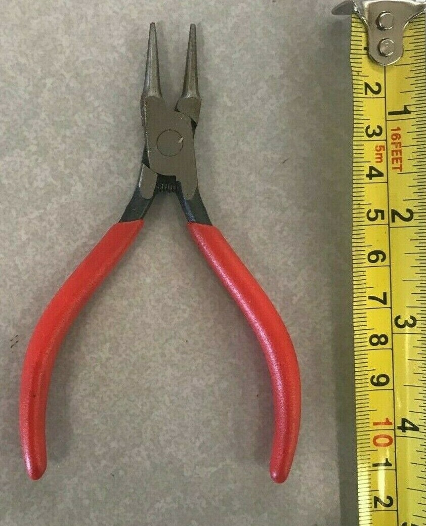 4 1/2" Round Nose Looping Pliers, Crescent 21- 4 1/2SC - Made in USA - NOS