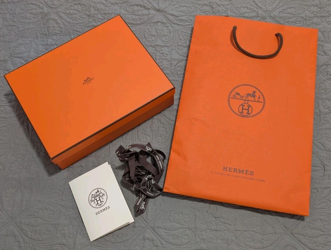 New Authentic Hermes Gift Box Paper Box Shoes Box Boxes Luxury Empty Packaging
