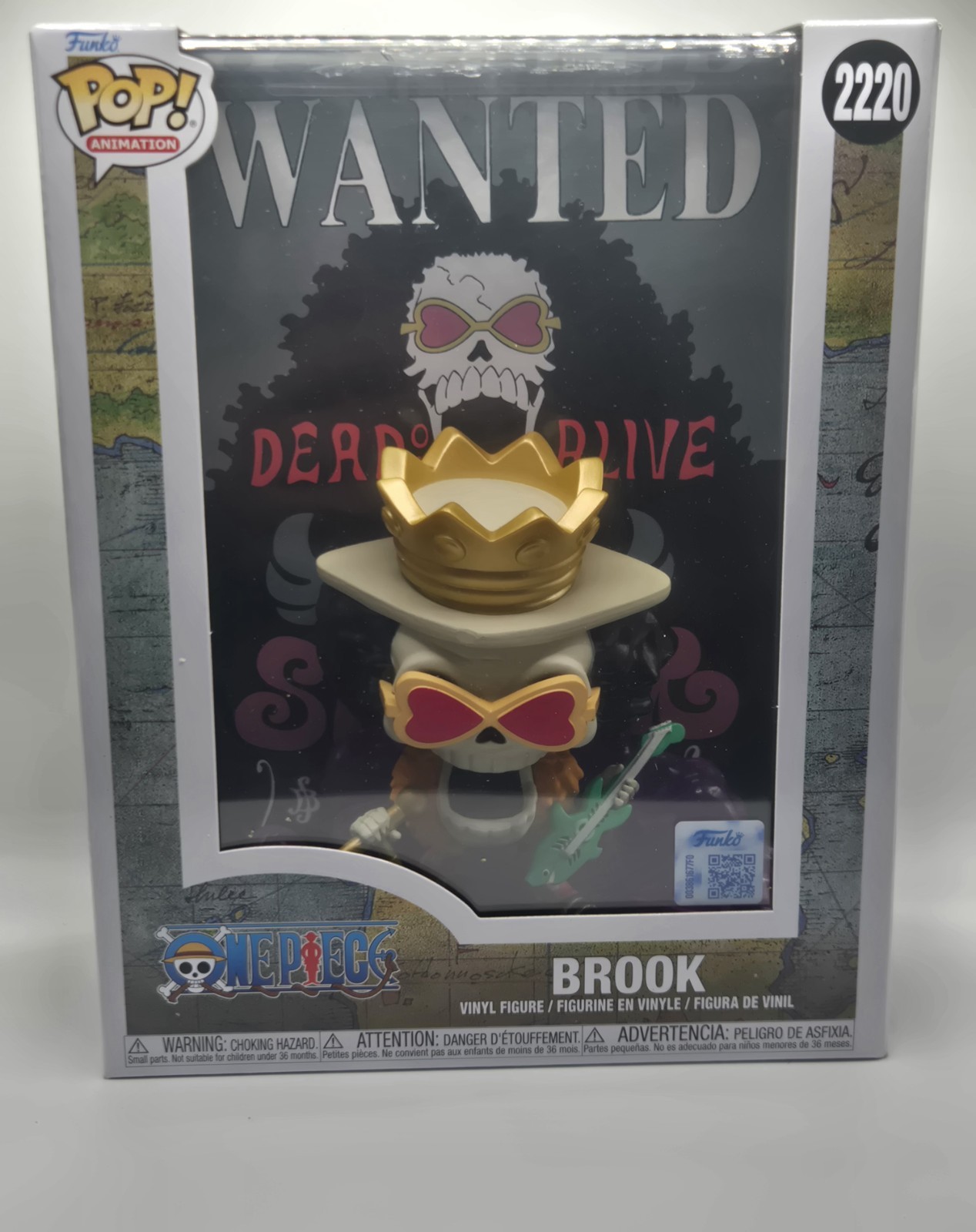 Funko POP! One Piece Wanted Poster Brook #2220