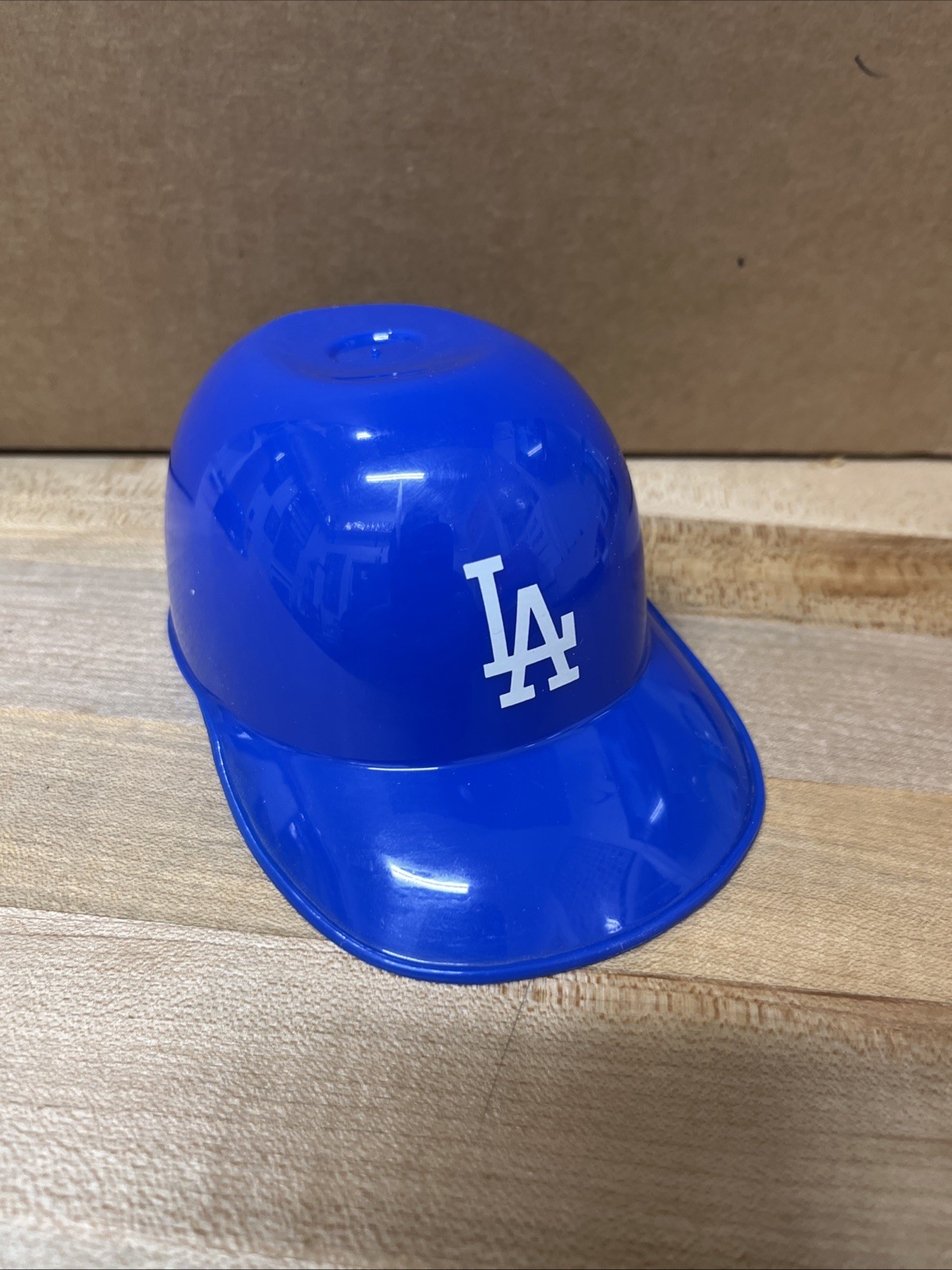 Los Angeles Dodgers Ice Cream Baseball Mini Helmet. On Shelf